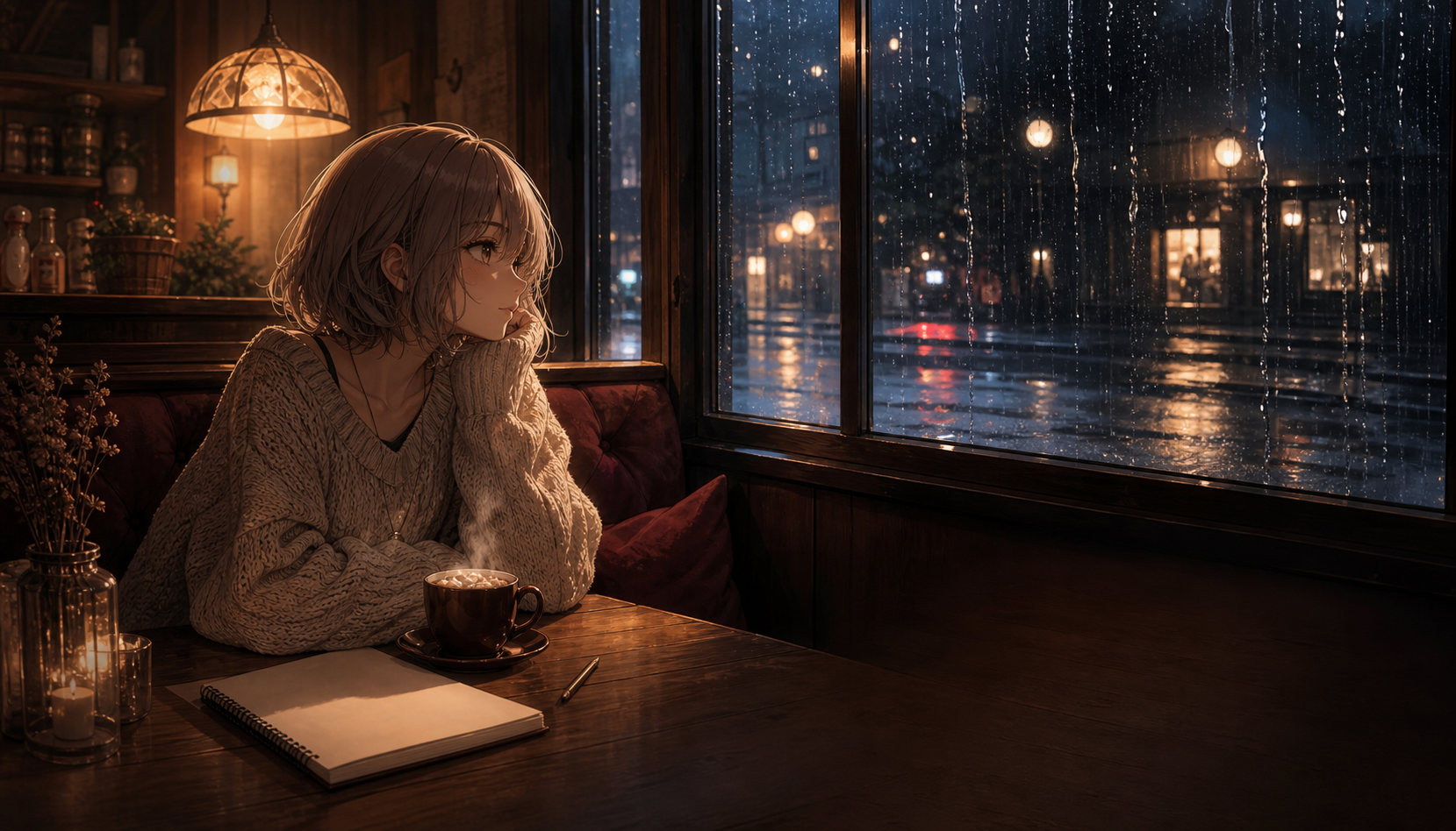 Evening Cafe local wallpaper preview