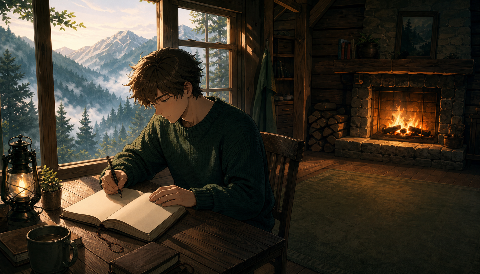 Mountain Cabin local wallpaper preview