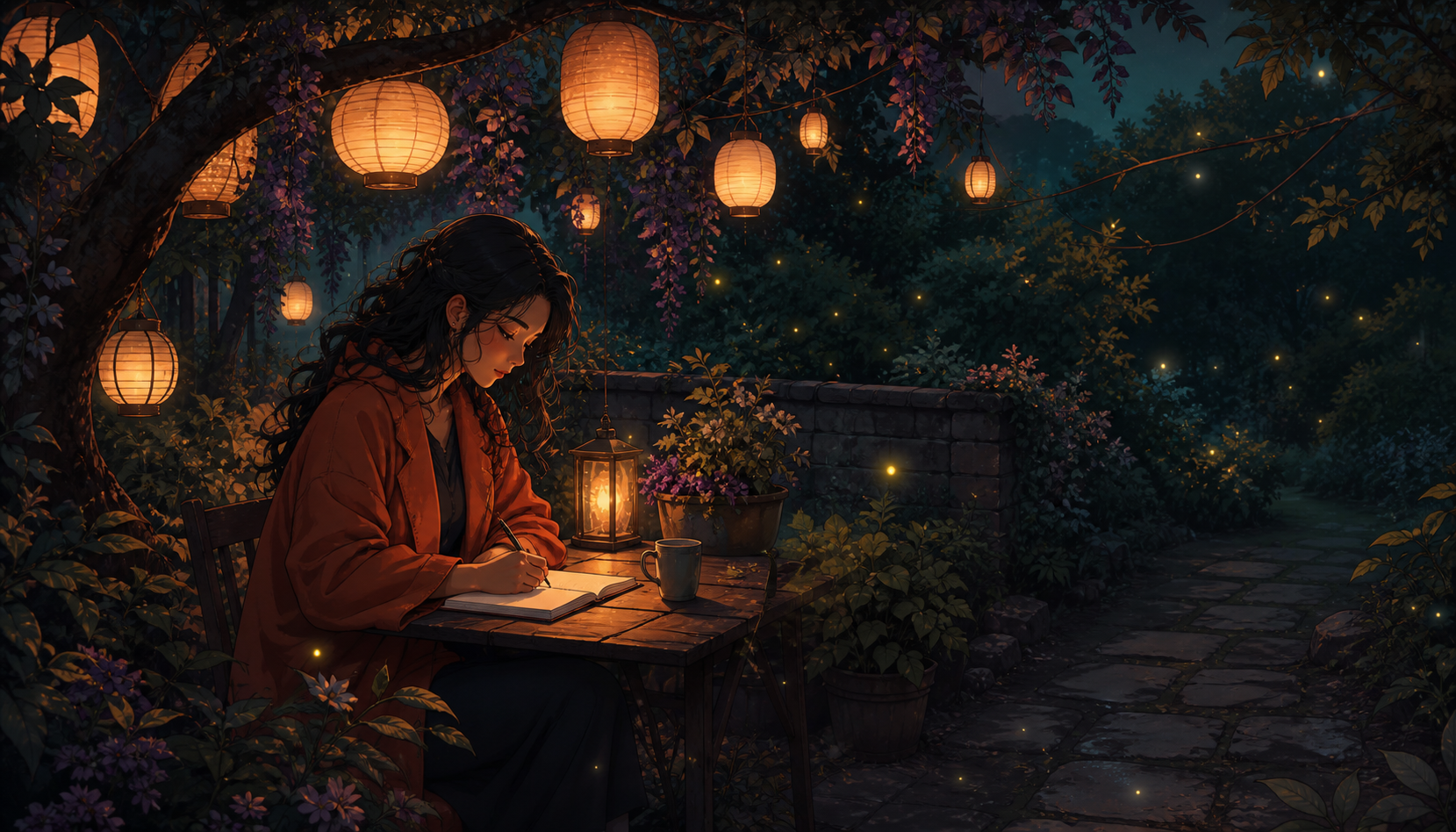 Night Garden local wallpaper preview