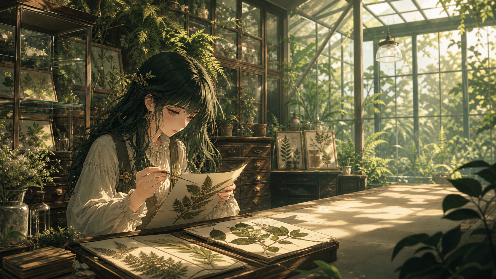 Botanical Archive local wallpaper preview