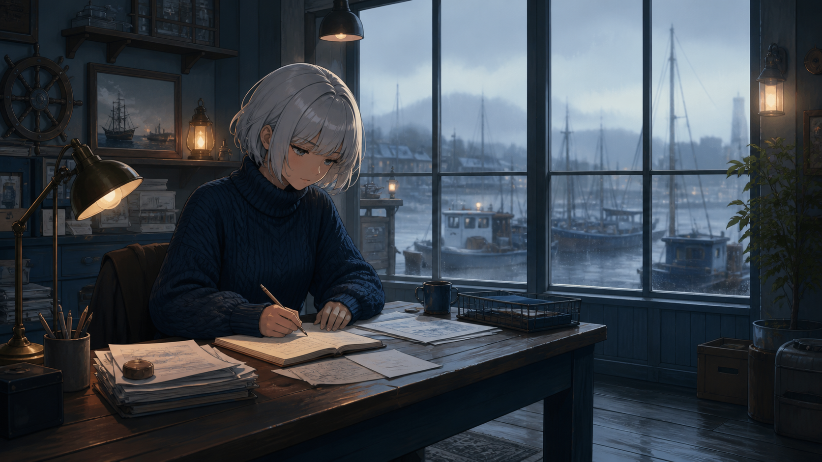 Harbor Office local wallpaper preview