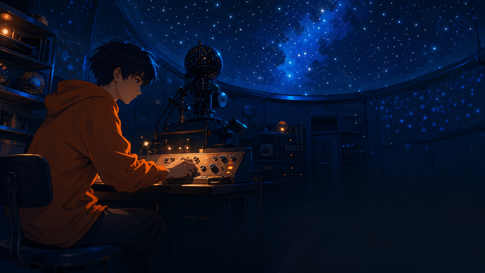 Planetarium Control Room local wallpaper preview
