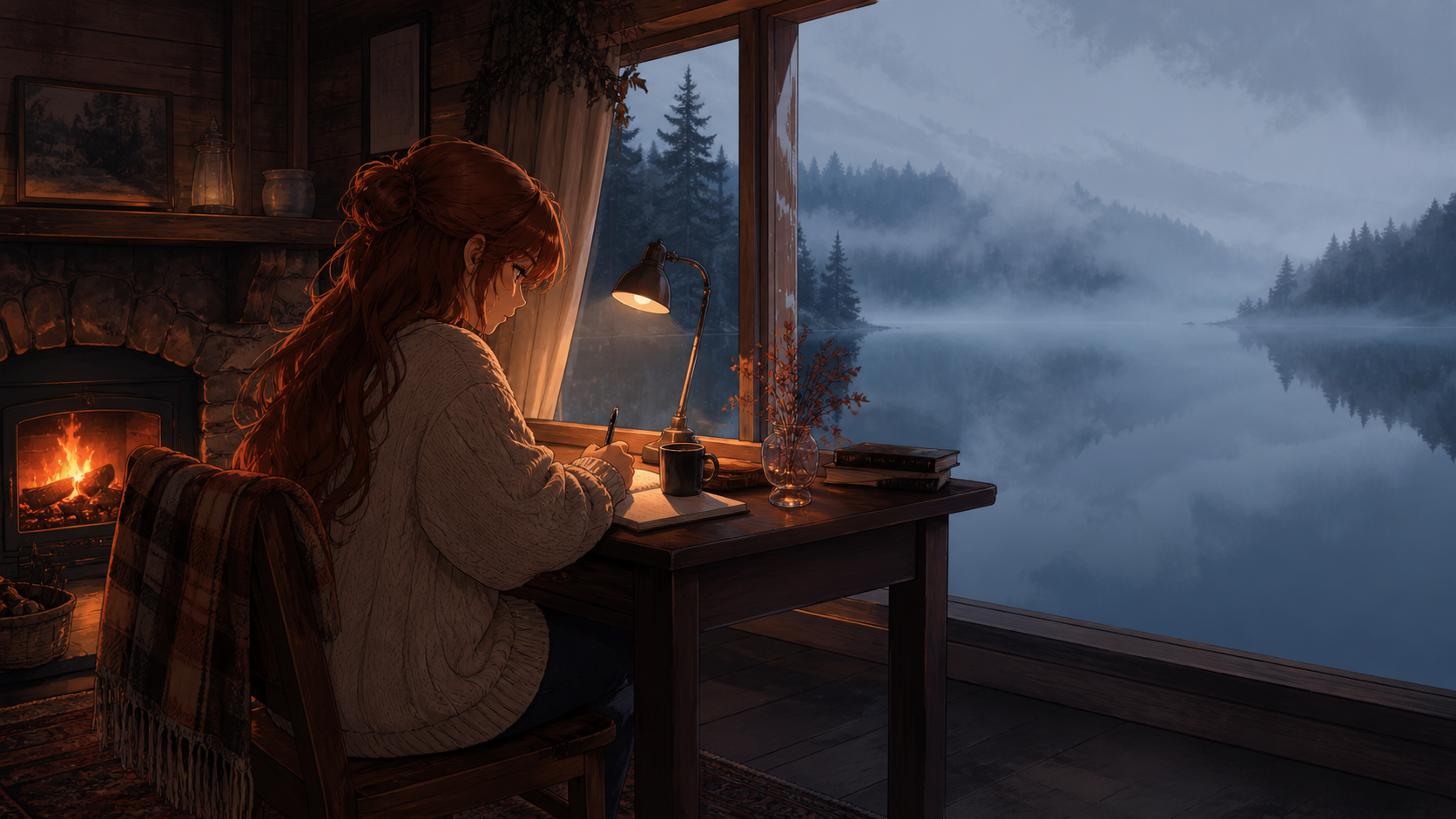 Lakeside Cabin local wallpaper preview